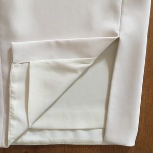 J Crew Cream Crepe Skirt